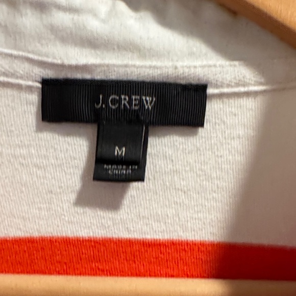 J. Crew Red and White Striped Shirt - Picture 2 of 3